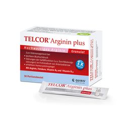 TELCOR Arginin plus B-Vitamine zur Unterstützung bei leichtem Bluthochdruck und Durchblutungsstörungen