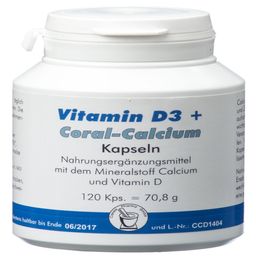 Vitamin D3 + Coral-Calcium Kapseln