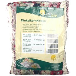 Dinkelkern-Wärmekissen mit Bezug 30 x 40 cm