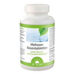 Dr.Jacob's Melissen-Basentabletten B-Vitamine Mineralstoffe Kalium Magnesium