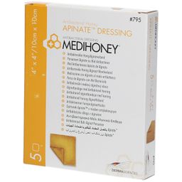 MEDIHONEY® antibakterieller Alginatverband 10 x 10 cm