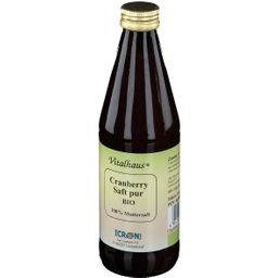Vitalhaus® Cranberry Saft Pur Bio