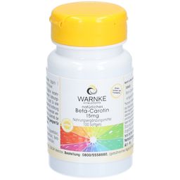 WARNKE Beta-Carotin 15 mg natürlich