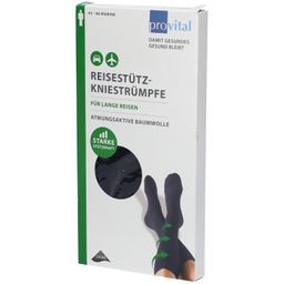 provital Reisekniestrümpfe Gr. 43 - 46 marine