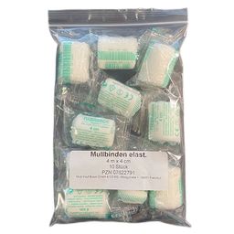 Mullbinden elastisch 4 cm x 4 m