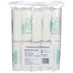 MULLBINDEN 10 cm x 4 m elastisch