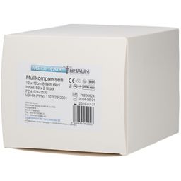 Mullkompressen steril 10 cm x 10 cm 8fach