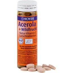 Acerola und Wildfrucht Vitamin C Lutschtabletten