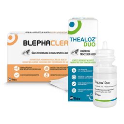 Thealoz® Duo + Blephaclean® Kompressen