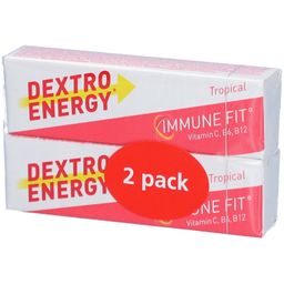 Dextro Energy Tropical + 10 Vitamine Doppelpack
