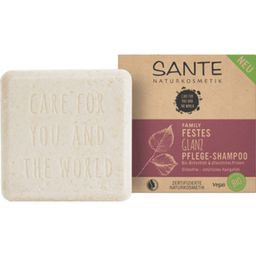 SANTE Naturkosmetik Festes Glanz Pflege-Shampoo Bio-Birkenblatt & Pflanzliches Protein