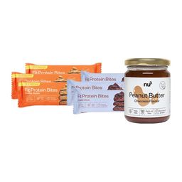 nu3 Fit Protein Bites + nu3 Peanut Butter Chocolate