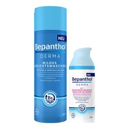 Bepanthol® DERMA Regenerierende Gesichtscreme + Mildes Gesichtswaschgel
