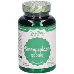 GreenFood Nutrition Serrapeptase 120000IU