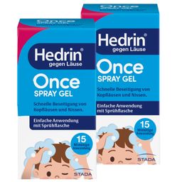Hedrin® Once Liquid Spray - Schnelle Hilfe bei akutem Läusebefall