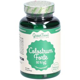 GreenFood Nutrition Colostrum Forte 60% IgG +  KAPSELBEHÄLTER