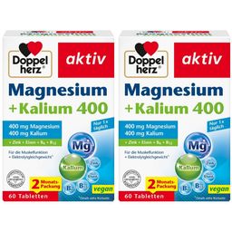 Doppelherz® aktiv Magnesium +Kalium 400