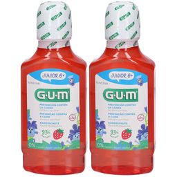 GUM® Junior 6+ Mundspülung Erdbeere