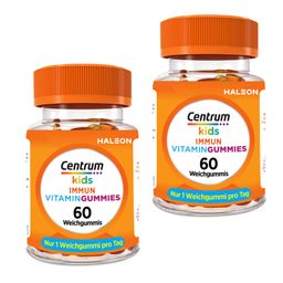 Centrum Gummies Immun Kids Gummies - Leckere Multivitamin Gummies für Kinder - Wichtige Vitamine und Mineralstoffe zur Unterstützung des Immunsystems