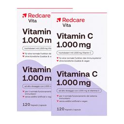 Redcare Vitamin C 1.000 mg hochdosiert