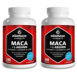 Vitamaze MACA 4:1 HOCHDOSIERT + L-Arginin