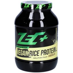 ZEC+ VEGAN RICE PROTEIN Shake Schoko – pflanzliches Reisproteinpulver