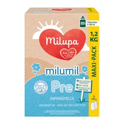Milupa Anfangsmilch Pre Milumil von Geburt an, 1,2 kg