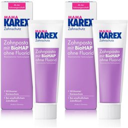 MAMA KAREX Zahnpasta Wirksamer Karies-Schutz mit BioHAP* ab der Schwangerschaft