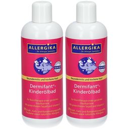 Dermifant® Kinderölbad - Rückfettendes Ölbad zur Intensivpflege bei Neurodermitis, Juckreiz und trockener, schuppiger Haut