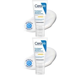 CeraVe Feuchtigkeitsspendende Gesichtscreme mit LSF 30: hydratisierende Tagescreme mit Lichtschutz für normale bis trockene Haut