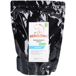 Berglöwe Premium Wheyprotein Isolat Natur laktosearm