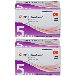 BD Ultra-Fine™ 5 mm 31G x 5 mm