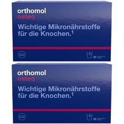 Orthomol Osteo - Mikronährstoffe für die Knochen - Nahrungsergänzungsmittel mit den Vitaminen C, D und K sowie Zink - Granulat