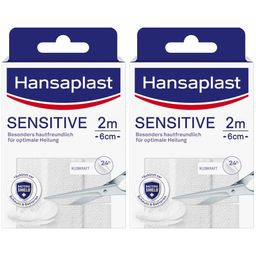 Hansaplast Sensitive Pflaster | Pflaster für empfindliche Haut | Schonender Wundschutz | 10 Stk.