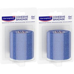 Hansaplast Selbsthaftender Fixierverband | Hoher Tragekomfort | Flexibel | Atmungsaktiv | 4 m x 6 cm