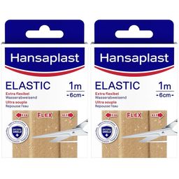 Hansaplast Elastic Pflaster| Flexibler Wundschutz| Elastische Pflaster | Zuschneidbar | 10 Stück