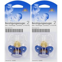 Baby-Frank® Beruhigungssauger aus Naturkautschuklatex dunkelblau