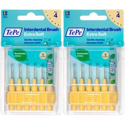 TePe Interdentalbürsten Extra Soft 0,7 - 1,3 mm gelb