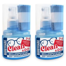 BUDDYCARE® Clean and Go Brillenputzset
