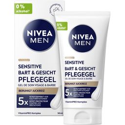 NIVEA MEN Sensitive Bart-und Gesicht Pflege-Gel