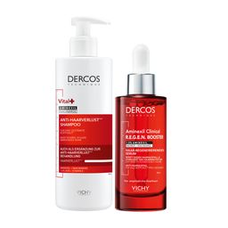 Vichy Dercos Aminexil Clinical R.E.G.E.N. Booster Serum + Dercos Vital-Shampoo mit Aminexil®