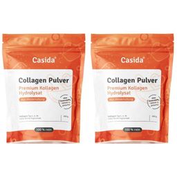 Casida Premium Kollagen Pulver 480g - Natürliches Bioaktives Kollagen Hydrolysat