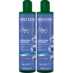 Weleda Hydra Shine Feuchtigkeits-Shampoo mit Hyaluronsäure und Alpen-Lein für trockenes Haar