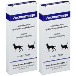Zeckenzange aus Metall