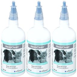 HexoClean® Ohrreiniger für Hunde und Katzen
