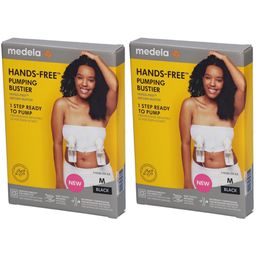medela Hands-free™ Abpump-Bustier schwarz, Gr. M
