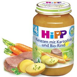 Hipp Kartotten mit Kartoffeln & Bio-Rind ab dem 5. Monat