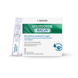 Visiodoron Malva® Augentropfen in Monodosen bei trockenen und gereizten Augen