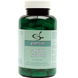 green line NUTRITHEKE L-Lysin 500 mg