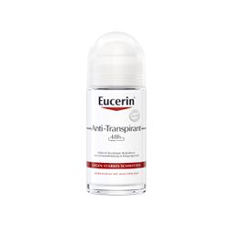 Eucerin Anti-Transpirant 48h Roll-on – Deo-Roller gegen starkes Schwitzen reduziert Schweiß- und Geruchsbildung